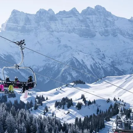 Portes Du Soleil Psa47 Telecabine & Mountain 4 Per Châtel