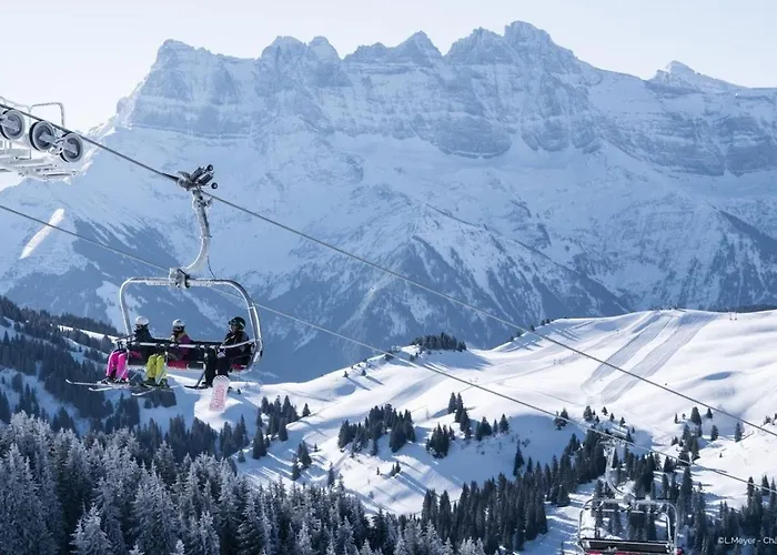 Portes Du Soleil Psa47 Telecabine & Mountain 4 Per Châtel